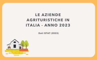 Le aziende agrituristiche in Italia – anno 2023